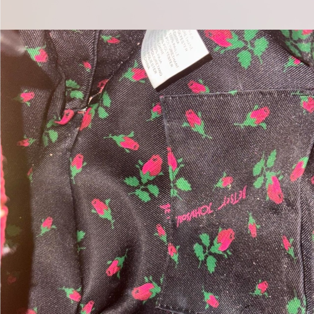Betsey Johnson Kitsch Strawberry Wicker Bag - Picture 4 of 6